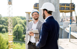 Supervising the process of house construction